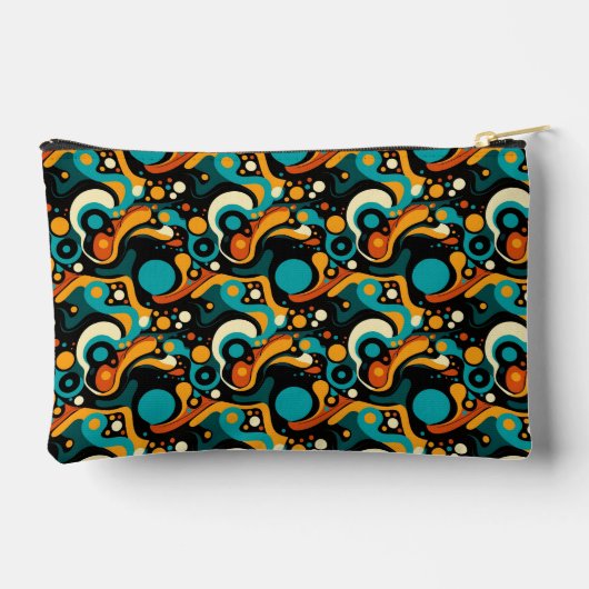 Abstracte retro funk etui (Achterkant)