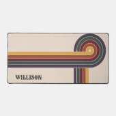 Abstracte retro jaren 80 bureaumat (Voorkant)