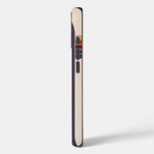 Abstracte retro jaren 80 Case-Mate iPhone case (Achterkant / Links)