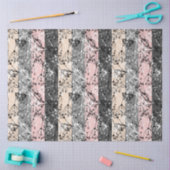 Abstracte retro kleine bloemen bloembladeren tak tissuepapier (Craft)