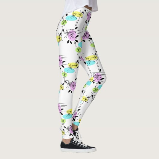 Abstracte retro leggings (Rechts)