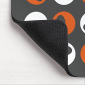 Abstracte Retro Modern Spheres Mousepad Muismat (Hoek)