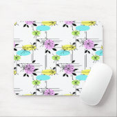 Abstracte retro muismat (Met muis)