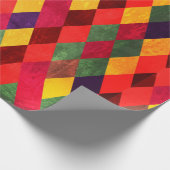 Abstracte retro naadloos patroon cadeaupapier (Hoek)