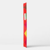 Abstracte retro  naadloos patroon Case-Mate iPhone case (Achterkant / Rechts)