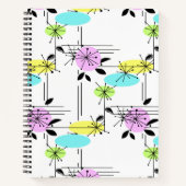 Abstracte retro notitieboek (Voorkant)