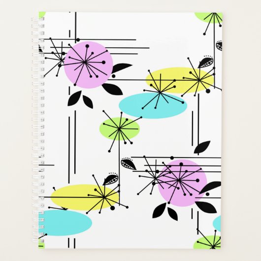 Abstracte retro planner (Voorkant)