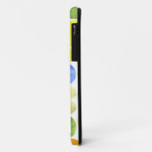 Abstracte Retro Polka Dots | Abstract schilderen Case-Mate iPhone Case (Achterkant/links)