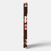 Abstracte retro vis onderwater patroon 2 Case-Mate iPhone case (Achterkant / Rechts)