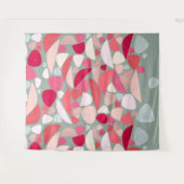 Abstracte retro wandkleed (Voorkant (horizontaal))