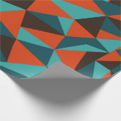 Abstracte retrorgeometrische achtergrond - cadeaupapier (Hoek)