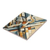 Abstracte revolutie: 2024 meest gewilde Cubi Tegeltje (Zijkant)