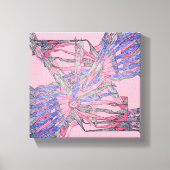 Abstracte Rhapsodie Canvas Afdruk (Voorkant)