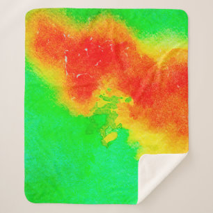 Abstracte rijke textuurillustraties. Creative patt Sherpa Deken