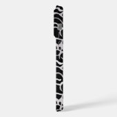 Abstracte rimpel iPhone hoesje (Linkerkant)