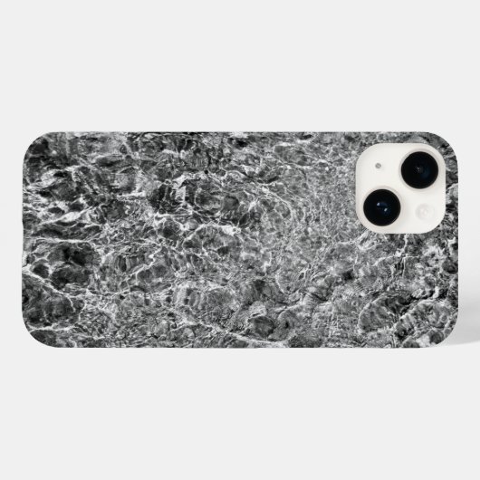 Abstracte rimpelfoto Case-Mate iPhone case (Achterkant (horizontaal))