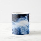 Abstracte rimpelingen koffiemok (Center)