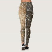 Abstracte rimpels leggings (Achterkant)