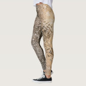 Abstracte rimpels leggings (Links)