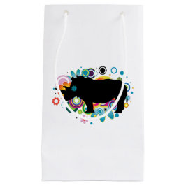 Abstracte Rino Gift Bag Klein Cadeauzakje