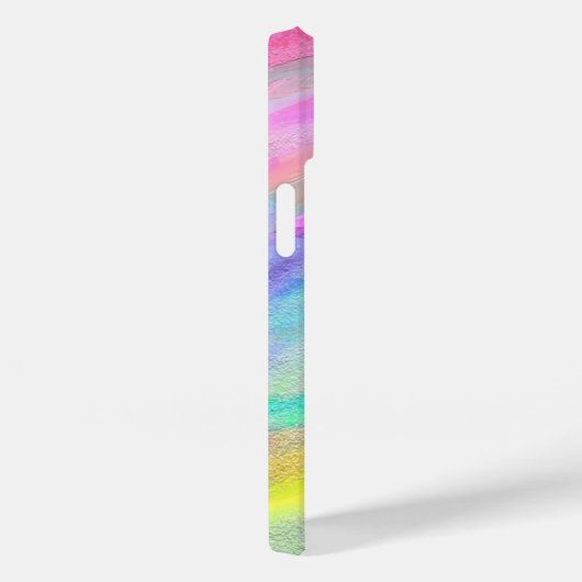 Abstracte, robuuste kleur Case-Mate iPhone case (Achterkant / Rechts)