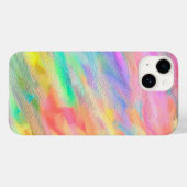 Abstracte, robuuste kleur Case-Mate iPhone case (Achterkant (horizontaal))