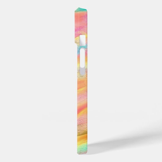 Abstracte, robuuste kleur Case-Mate iPhone case (Achterkant / Links)