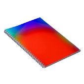 abstracte rode achtergrond, kleurrijk deel notitieboek (Rechterzijde)