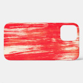 Abstracte rode achtergrond van waterverf Case-Mate iPhone case (Achterkant (horizontaal))