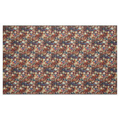 ABSTRACTE RODE BLAUWE VRIENDEN, WITTE CIRCLS STOF (Fat Quarter)