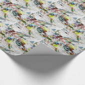 Abstracte rode bloedcellen Medische cadeaus Cadeaupapier (Hoek)