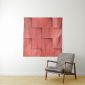 Abstracte rode creatieve achtergrond abstract, kun wandkleed (In Situ (horizontaal))