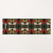 Abstracte rode en witte Rozen, gedrenkt, speciaal  Yogamat (Voorkant (horizontaal))