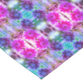 Abstracte rode en witte ventilator tafelkleed (Gekanteld)