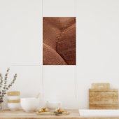 Abstracte rode heuvels Oregon Poster (Keuken)