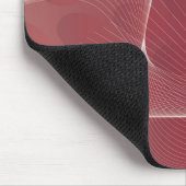 abstracte rode muismat (Hoek)
