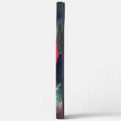 Abstracte rode olifantentekening, zeer reusachtig  Case-Mate iPhone case (Achterkant / Links)