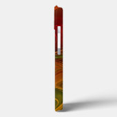 Abstracte rode oranje bruine groene fractale kunst Case-Mate iPhone case (Achterkant / Links)