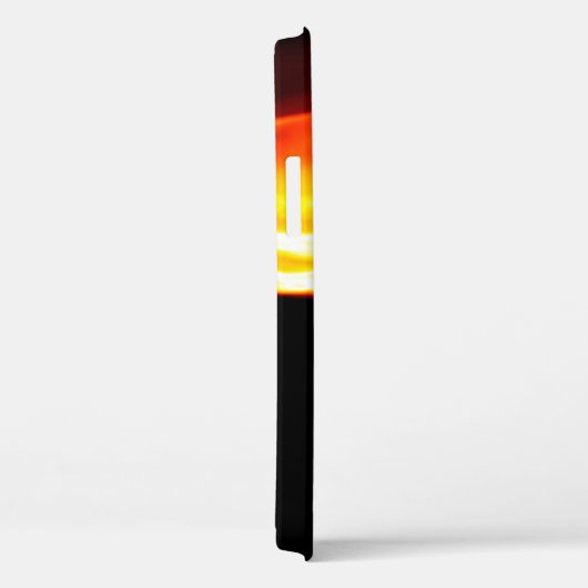 Abstracte rode rook Vuur over zwarte achtergrond. Case-Mate iPhone Case (Achterkant / Rechts)