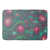 Abstracte rode rozen badmat (Voorkant)