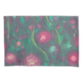 Abstracte rode rozen kussensloop (Voorkant)