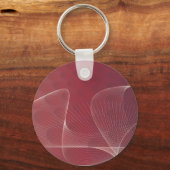 abstracte rode sleutelhanger (Voorkant)