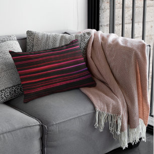 Abstracte rode strepen kussen