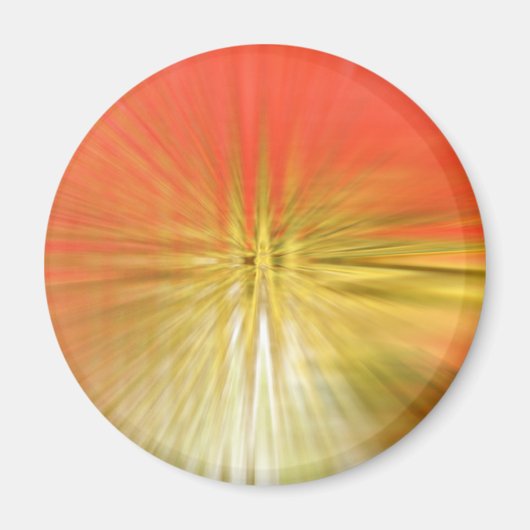 Abstracte rode tulp magneet (Voorkant)