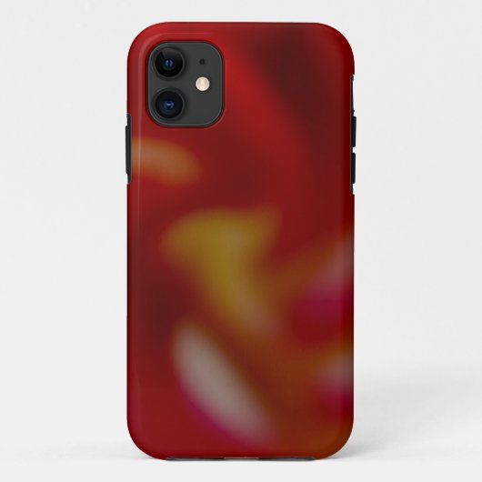 Abstracte rode vervagen Case-Mate iPhone case (Achterkant)