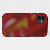 Abstracte rode vervagen Case-Mate iPhone case (Achterkant (horizontaal))