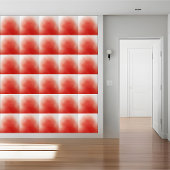 Abstracte Rode Waterverf Was Keramische Tegel Tegeltje