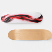 Abstracte rode werveling persoonlijk skateboard (Horizontaal)
