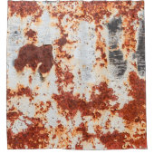 abstracte roesttextuur douchegordijn (Voorkant)