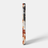 abstracte roesttextuur iPhone hoesje (Linkerkant)